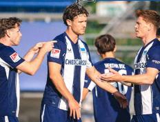 开云体育-柏林赫塔队在比赛中战胜对手，取得胜利